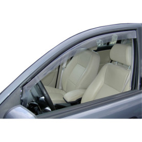 Déflecteurs d'air ClimAir pour Ford Fiesta 3 portes (2008-2017) - Gris Fumé