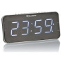 Radio-Réveil FM PLL Roadstar CLR-2615 avec Grand Écran LCD et Fonction Snooze