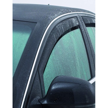 Déflecteurs d'air Noir sur mesure pour Volkswagen T-Cross 2019-