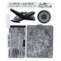 Tampons en Caoutchouc Voyage en Avion Rouge - Tim Holtz