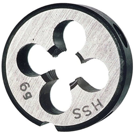 Filière HSS M12 Connex pour Filetage Isométrique - Argent