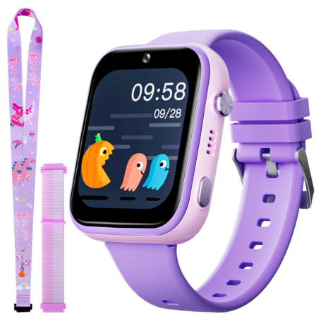 Montre Intelligente OKYUK T45 pour Enfants avec GPS et Appel Vidéo