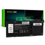 Batterie Green Cell G91J0 pour Dell Latitude et Inspiron - 3300mAh 11.4V Noir