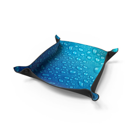 Plateau à Dés Gouttes d'Eau - Dice Tray pour Jeux de Société et RPG