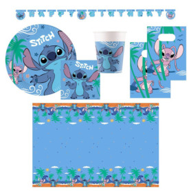 Kit de Fête Lilo & Stitch - 46 Pièces pour Anniversaire Enfant