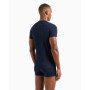 Ensemble T-Shirt et Trunks Emporio Armani Bleu pour Homme - Taille L