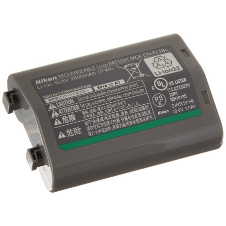 Batterie Nikon EN-EL18C pour D5, D4 et D4S - Remplacement Fiable