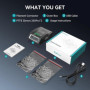Connecteur de Filament YOOPAI avec 400 Manchons PTFE pour Imprimante 3D
