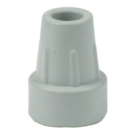 Lot de 4 Embouts en Caoutchouc pour Cannes et Béquilles - Type Z - Gris