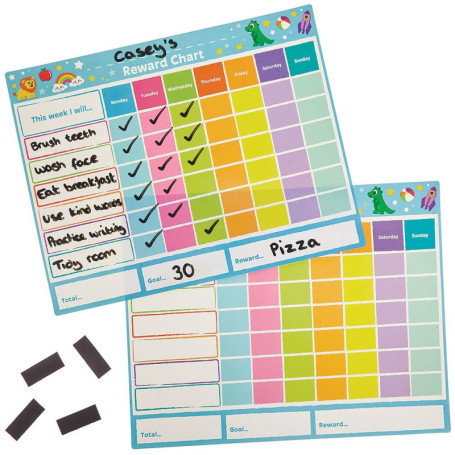 Tableaux de Récompenses Hebdomadaires - Lot de 5 par Baker Ross