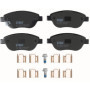 Kit de Plaquettes de Frein TRW GDB1701 pour Opel Corsa D - Essieu Avant