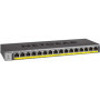 Commutateur Ethernet PoE+ Netgear GS116LP - 16 Ports Gigabit pour PME/TPE
