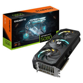 GIGABYTE GeForce RTX 5080 Gaming 16G - Carte Graphique Performante 16GB GDDR7