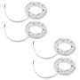 Douilles de Lampe GX53 eMagTech - Pack de 4 Supports pour Ampoules LED et Halogènes