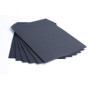 Lot de 50 Feuilles Cartonnées A3 160 g/m² Noires - House of Card & Paper