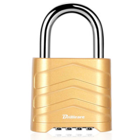 Cadenas à combinaison robuste 4 chiffres pour extérieur - Haute sécurité