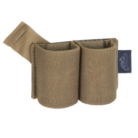 Pochette Élastique Double Helikon-Tex Coyote pour Chargeurs