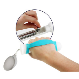 Cuillère Ergonomique Anti-Tremblement KMINA pour Adultes et Seniors