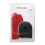 Ensemble de Racloirs en Silicone KitchenAid - Noir/Rouge, Set de 2