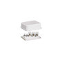 Coffret de Connexion Legrand IP40 - Lot de 10, Blanc, 100x80x36mm