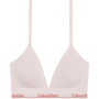 Soutien-Gorge Triangle Femme Calvin Klein Rose Élastique