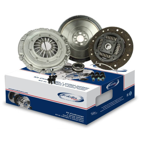 Kit Embrayage Procodis France KTV004 - 4 Pièces Complètes