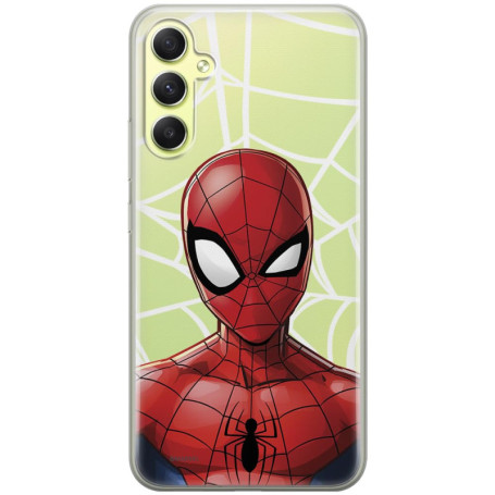 Coque Samsung A34 5G Marvel Spider Man - Protection Originale et Design Élégant