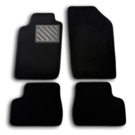 Tapis de Sol sur Mesure Antidérapant en Moquette avec Talonnette PVC