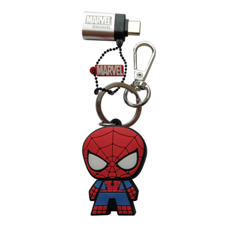 Clé USB Spiderman 32 Go avec Porte-Clé - Cadeau Original Marvel