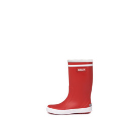 Bottes de Pluie Enfant Aigle Lolly Pop Fourrées Rouge
