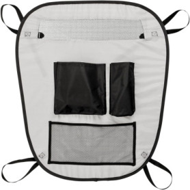 Barrière de Séparation pour Chiens Avilia avec 3 Poches - Polyester 60x70 cm