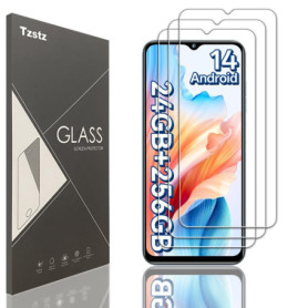 Protecteur d'Écran en Verre Trempé Tzstz pour OUKITEL C36 - 3 Pièces