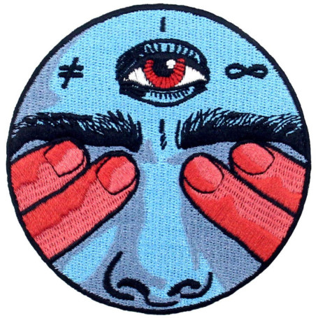 Patch Brodé ZEGIN - Je Vois ce Que Je ne Veux Pas Voir à Coudre ou Coller