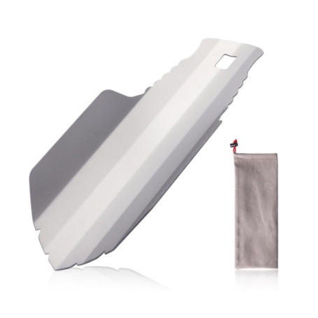 Pelle à Main en Titane Ultralégère pour Camping et Randonnée