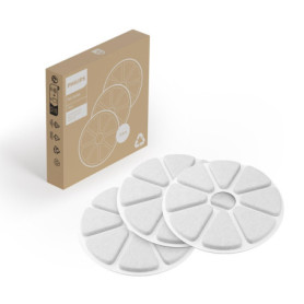 Pack de 3 Filtres Multicouches pour Fontaine à Eau Philips Pet Series