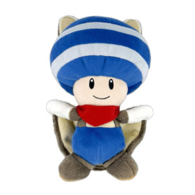 Peluche Flying Squirrel Toad Super Mario 21 cm - Ensemble Ensemble Together Plus