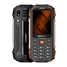 Téléphone Portable Hammer H Power Plus LTE Outdoor avec Gros Boutons