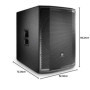 Caisson de Basse Amplifié JBL PRX818XLFW - 1500W Puissance