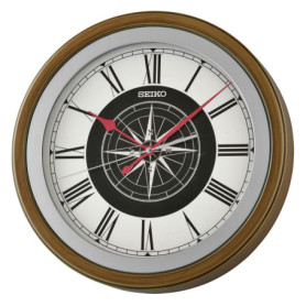 Horloge Murale Silencieuse Seiko QXA844B - Design Multicolore