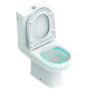 Pack WC sur Pied Exacto Ideal Standard - Cuvette Sans Bride et Abattant Silencieux