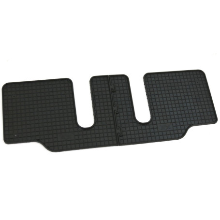 Tapis de Sol en Caoutchouc Noir pour Mazda - Ensemble de 2 Pièces