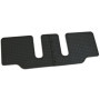 Tapis de Sol en Caoutchouc Noir pour Mazda - Ensemble de 2 Pièces