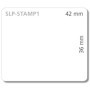 Étiquettes d'Expédition Repositionnables SII 36x42mm - Pack de 2 Rouleaux