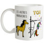 Mug Humoristique pour Marraine - Cadeau de Baptême 11 oz