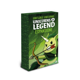 Asmodee Unstable Unicorns : Extension Licornes Légendaires en Italien