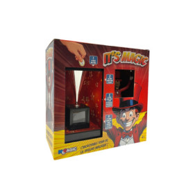 Tirelire Magique Rouge - Illusion d'Optique pour Enfants et Adultes