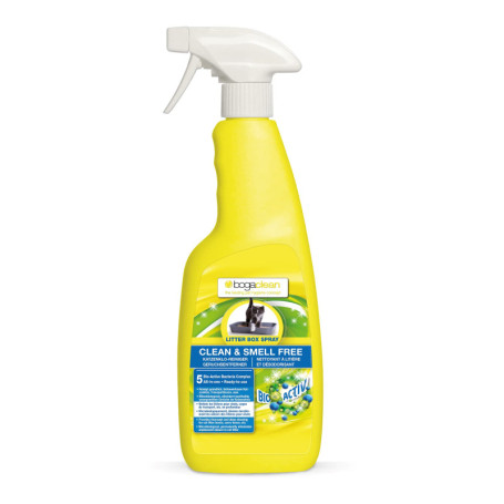 Spray Désodorisant Bogaclean pour Bac à Litière - 500 ML