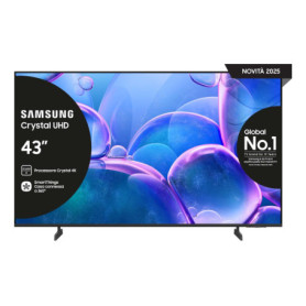 Téléviseur Samsung 75 Pouces Crystal UHD 4K Smart TV avec Processeur et Q-Symphony