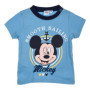 T-Shirt Bébé Mickey Mouse - Disney - 6 Mois - Bleu Ciel
