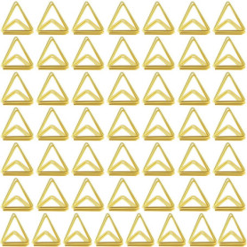 Supports de Cartes de Table Triangulaires en Métal - Élégants Porte-noms pour Mariages et Réceptions